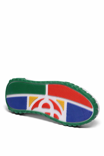 CASABLANCA The Court Sneakers White/Green - Wrong Weather