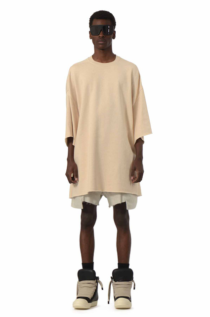RICK OWENS Hollywood Tommy T-shirt Natural - Wrong Weather