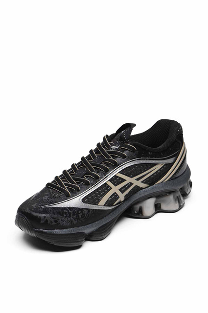靴 ASICS GEL-KINETIC FLUENT ASICS US6-S GEL-KINETIC FLUENT Sneakers Black/Vanilla - Wrong Weather