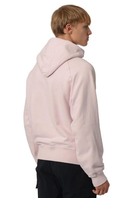 STONE ISLAND 6100023 Hoodie Pink - Wrong Weather