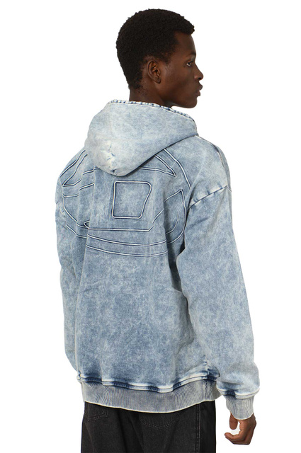 DIESEL D-Um-Rib-S2 Track Hoodie - Wrong Weather