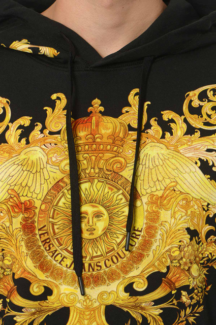 VERSACE JEANS COUTURE バロックサンパーカー ブラック - Wrong Weather