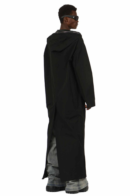 RICK OWENS Porterville Runway Hooded Gimp Robe ブラック - Wrong