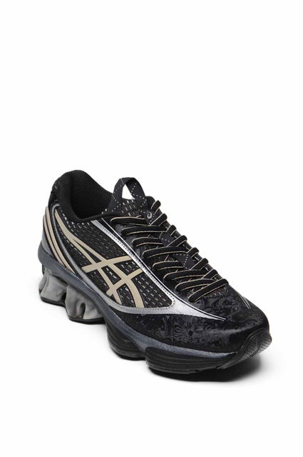 ASICS US6-S GEL-KINETIC FLUENT Sneakers Black/Vanilla - Wrong Weather