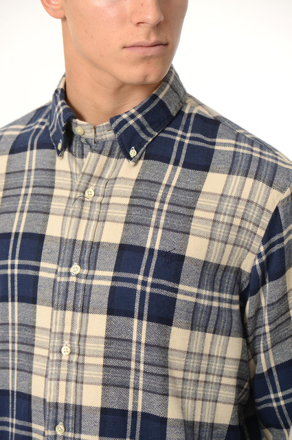 Polo Ralph Lauren ネイビー チェック ポロシャツ POLO RALH LAUREN スポーツチェックシャツ ネイビーブルー - Wrong Weather