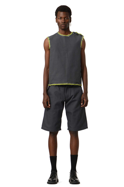 RAF SIMONS S Double Denim Tank Top - Wrong Weather