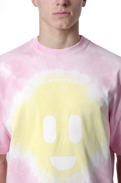 CASABLANCA Tie Dye T-shirt Pink - 4