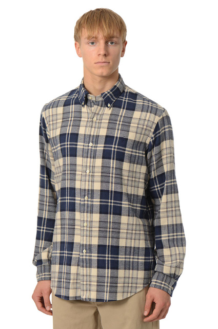 POLO RALH LAUREN スポーツチェックシャツ ネイビーブルー - Wrong Weather
