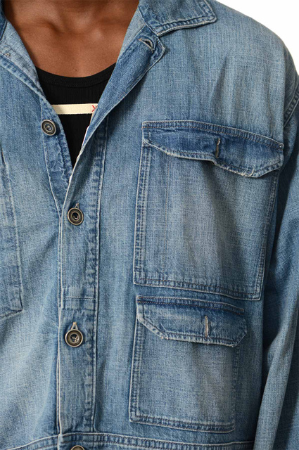 Maison Margiela Caban Jacket Denim - Wrong Weather