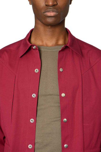 RICK OWENS Jumbo Fogpocket Outershirt Jacket Fuchsia（リック