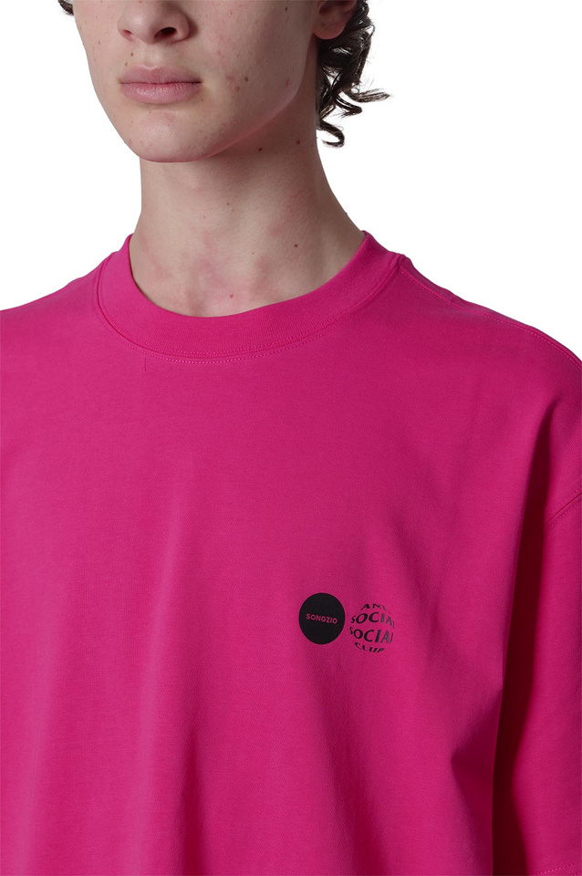 SONGZIO X ASSC Wave Logo T-shirt Pink - Wrong Weather