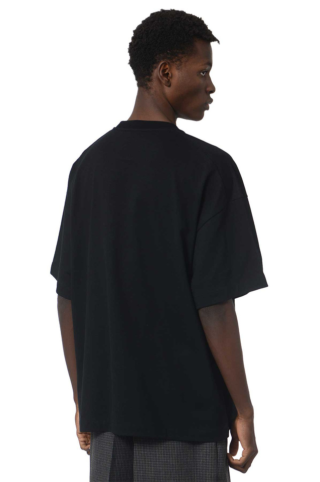 JIL SANDER Logo T-shirt Black - Wrong Weather