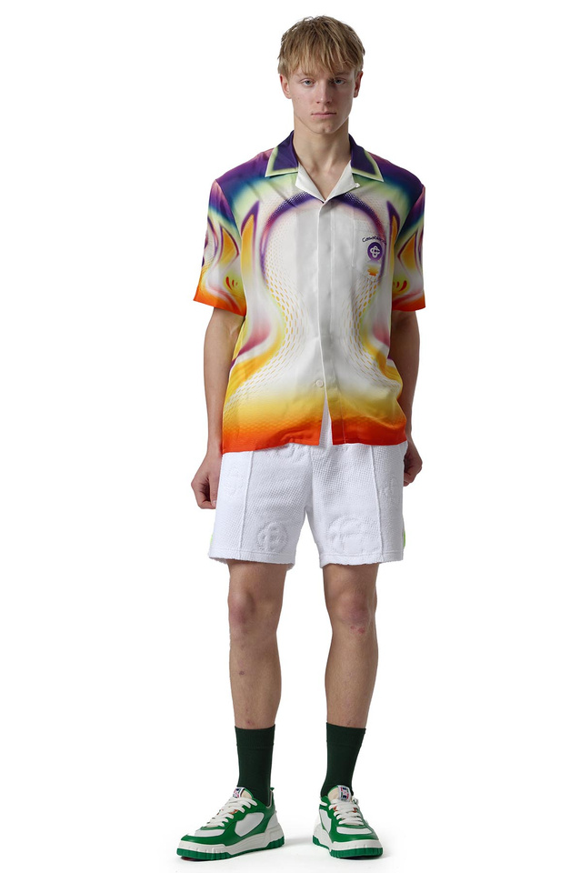 CASABLANCA Sportchid Silk Shirt - Wrong Weather