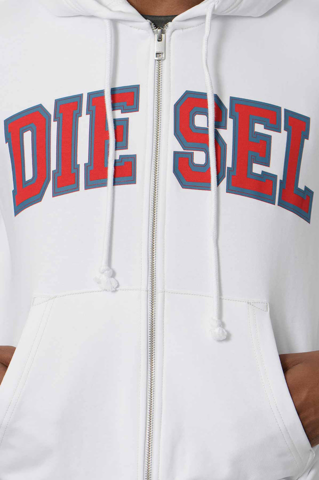 DIESEL S-Ginn-Hood-Zip Hoodie - Wrong Weather