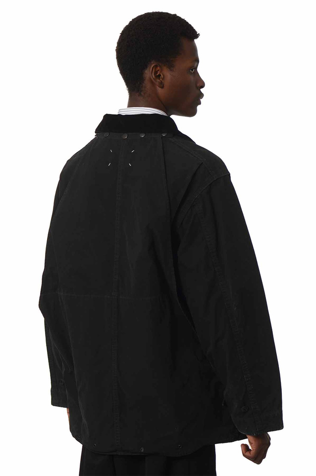 MAISON MARGIELA Sports Jacket Black - Wrong Weather