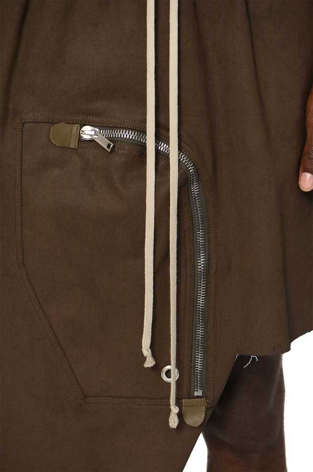 RICK OWENS Porterville Dracca Skirt Bean - Wrong Weather