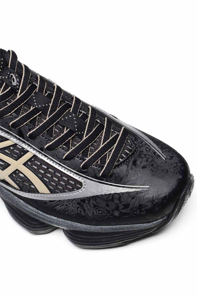 ASICS US6-S GEL-KINETIC FLUENT Sneakers Black/Vanilla - Wrong Weather