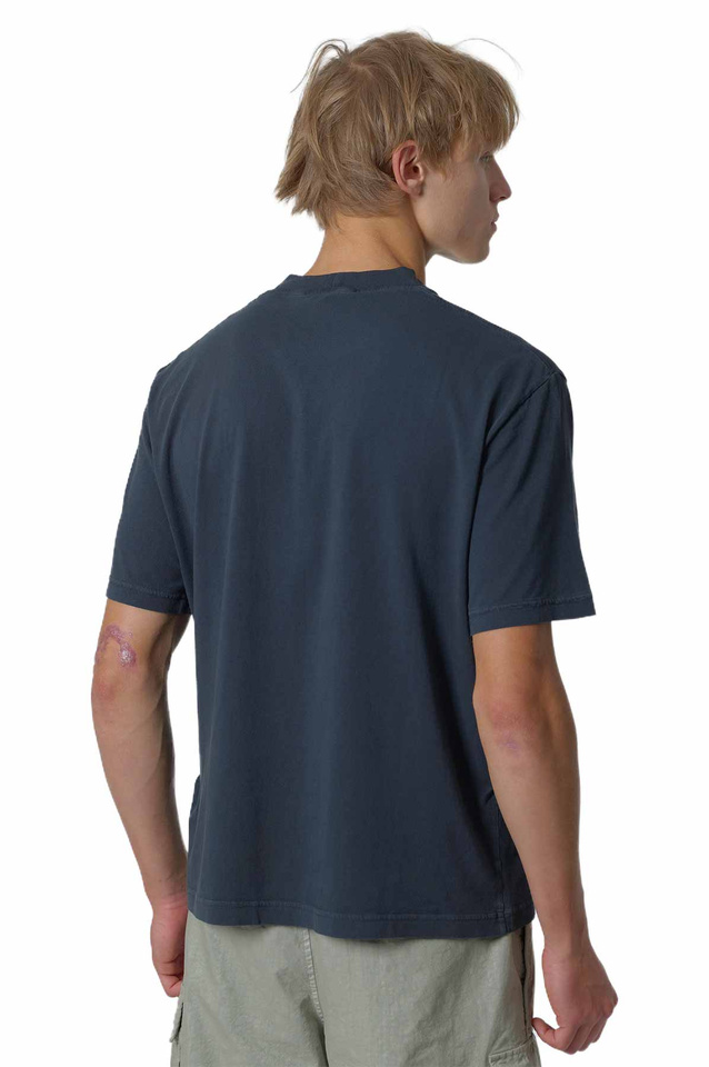 STONE ISLAND 2100001 Organic Cotton Jersey T-shirt Navy - Wrong