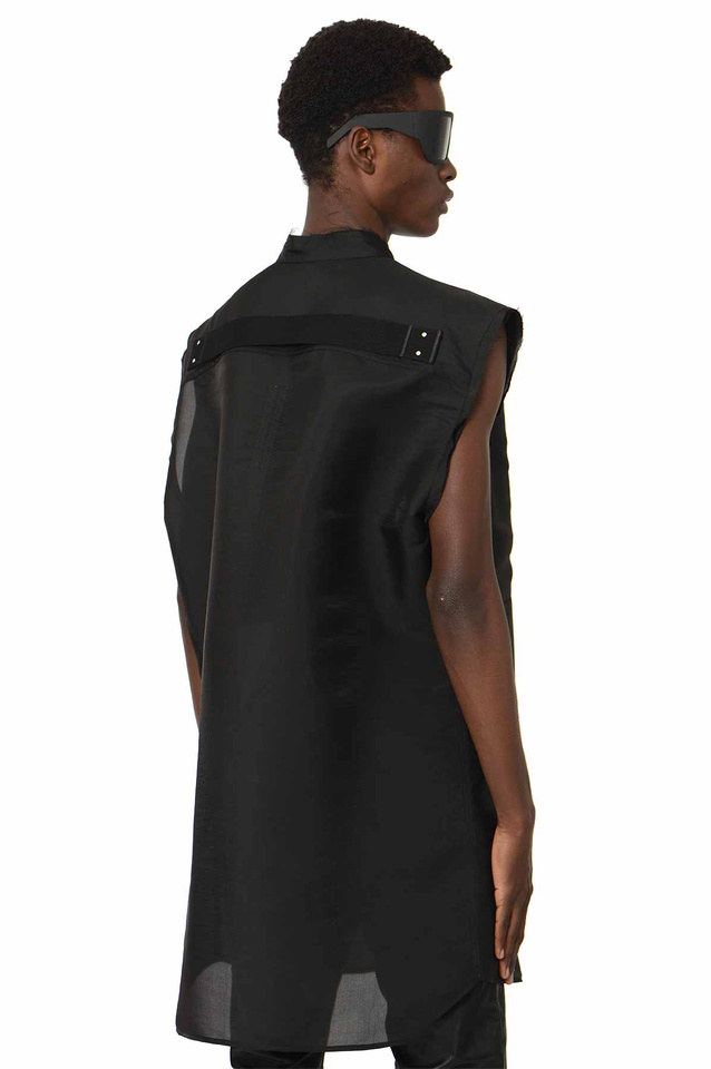 RICK OWENS ジャンボ・カットアウト・フォグポケット・ベスト - Wrong