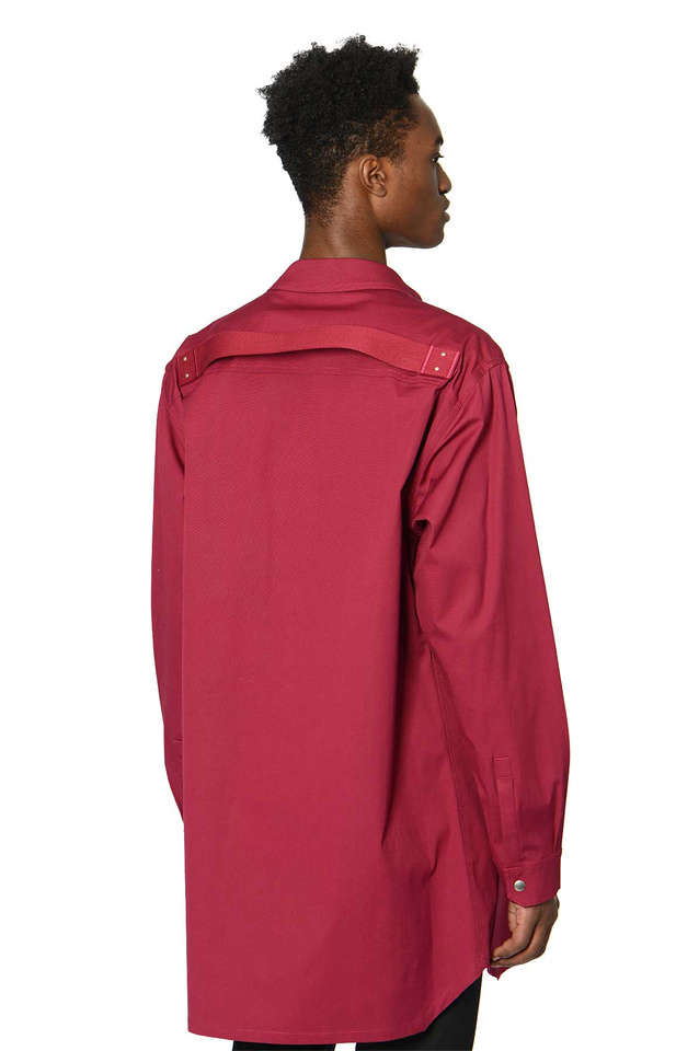 RICK OWENS Jumbo Fogpocket Outershirt Jacket Fuchsia（リック