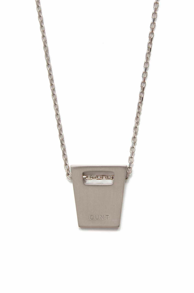 RICK OWENS ドッグタグネックレス - Wrong Weather