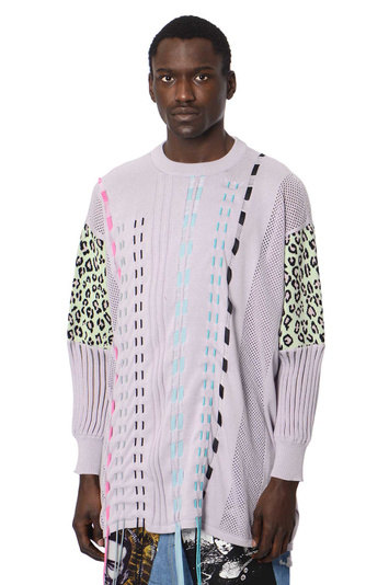 KIDILL X rurumu Knit Violet Sweater