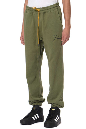 RHUDE Olive Joggers . Men . S
