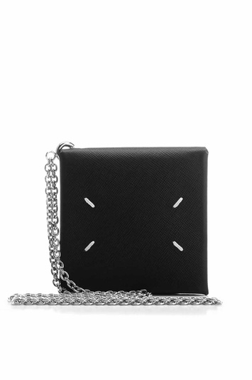 MAISON MARGIELA Portefeuille à collier Noir