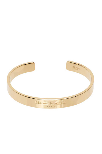 MAISON MARGIELA Cuff Bracelet Gold . Men . 6