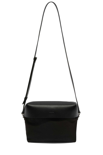 JIL SANDER Medium Crossbody Bag Black