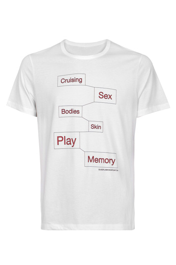 WRONG WEATHER X QUEER FILM FESTIVAL 6 Official T-shirt . Men . L