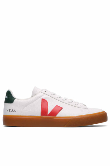 VEJA Campo Chromefree Leather Sneakers White/Pekin/Poker/Natural