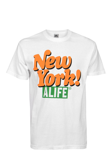 ALIFE White New York Tee . Men . XL