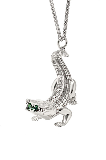HATTON LABS Gator Pendant . Men . 22