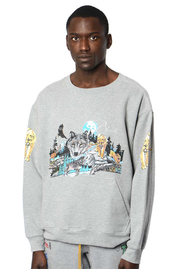 RHUDE Winter Wolf Sweatshirt . Men . XS
