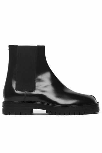 MAISON MARGIELA Tabi Chelsea Boots Schwarz