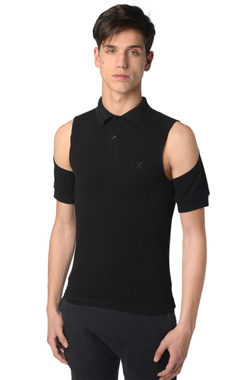 DUST X JURGI PERSOONS Black Polo