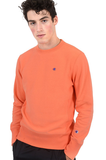 CHAMPION Small Logo Salmon Sweatshirt . Men . M
