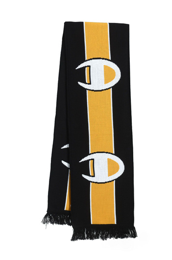 CHAMPION Black/Yellow Scarf