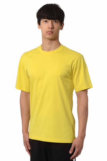 Y-3 Regular Short Sleeve T-shirt Sulfur Yellow . Men . XL