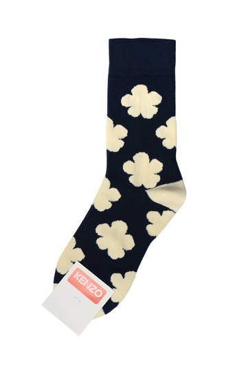 KENZO Daisy Socks Midnight Blue . Men . 42 - 45