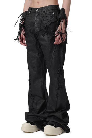 DRKSHDW Temple 黑色纖細靴型牛仔褲