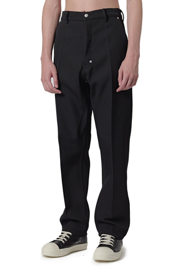RICK OWENS Tower Joris Trousers Black . Men . 32