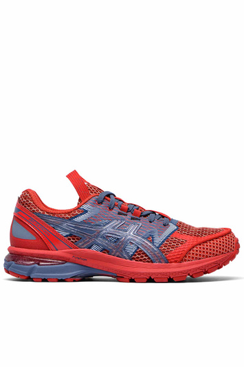 ASICS US4-S GEL-TERRAIN Classic Red/Wood Crepe Sneakers