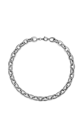 TWOJEYS Collier Monogramme Icône Argent