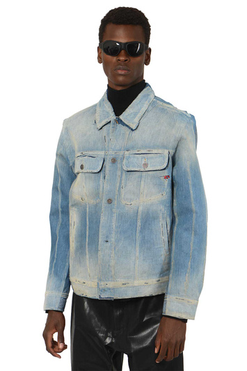 DIESEL D-Barcy-S3 Denim Jacket . Men . S