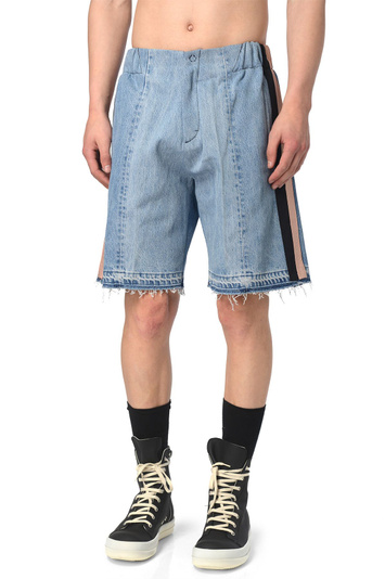 NICOLA INDELICATO Jean Shorts