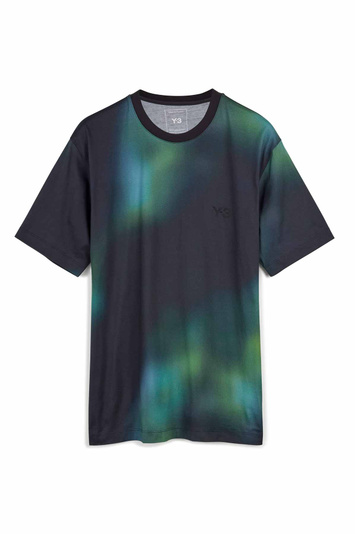 Y-3 Regular AOP T-shirt . Men . XS