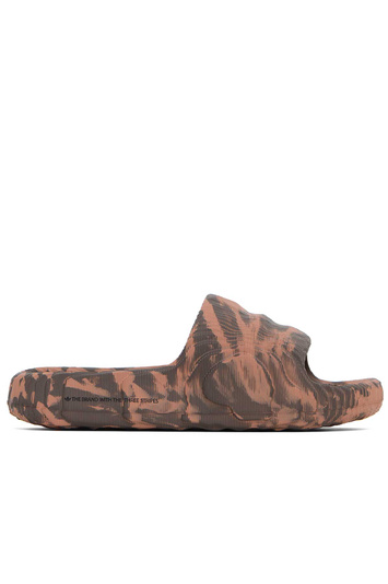 adidas ADILETTE 22 Slides Camo Brown
