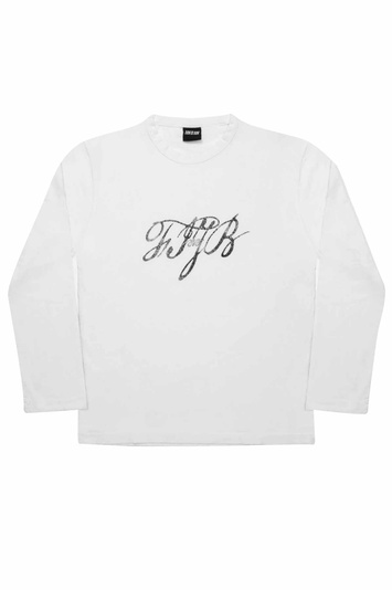 SON IS SON Family Isn't Just Blood LS T-shirt White